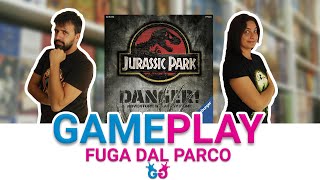 Jurassic Park Danger Partita Completa al gioco da tavolo tratto dal capolavoro di Spielberg [upl. by Cestar]