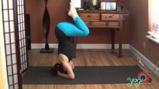 Shirshasana  Headstand in Yoga for Beginners [upl. by Amihsat]