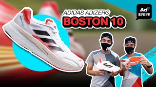 Ari Running Review EP27  รีวิว รองเท้าวิ่ง adidas adizero Boston 10 [upl. by Ahsiemak]