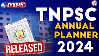 TNPSC ANNUAL PLANNER 2024  Suresh IAS Academy [upl. by Nnoryt]