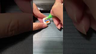 Drawing Fanta on the keyboard shorts diy art tiktok trending [upl. by Onibas]