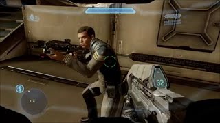 Halo 4  Can Laskys AI Actually Fight Enemies [upl. by Nylzzaj]