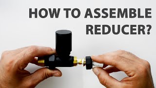 How To Use 15mm To 10 mm Microbore Pipe Reducer in Radiator Valve  elegantradiatorscouk [upl. by Salba]