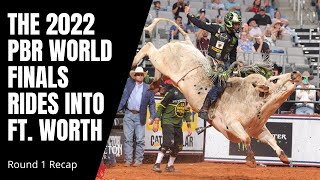 The 2022 PBR World Finals Rides into Ft Worth World Finals Round 1 Recap [upl. by Hodess]