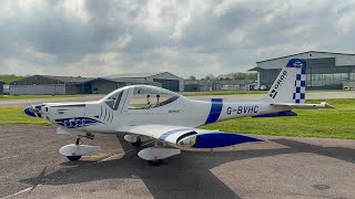 Grob115D2 Checkout  Spinning Aerobatics and CCTS  Flight Vlog [upl. by Akenaj]