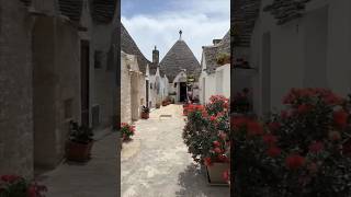 Alberobello Puglia Italy 🇮🇹  Simply Amazing shorts [upl. by Egnalos]