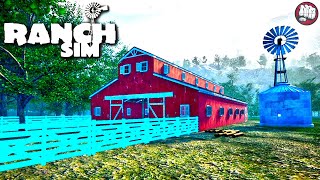 Barn Setup  Ranch Simulator Gameplay  Part 7 [upl. by Lamok]