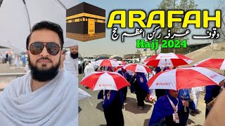 Hajj Arafat Khutba And Waqoof  Alhamdolillah Hajj Ho Gia  لبیک اللھم لبیک  Hajj 2024 Live [upl. by Oakie485]