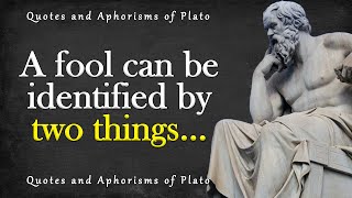 Wise Quotes of Plato  Quotes aphorisms wise thoughts [upl. by Anwadal]