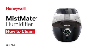 Honeywell MistMate™ Ultrasonic Cool Mist Humidifier HUL520  How to Clean [upl. by Grover]