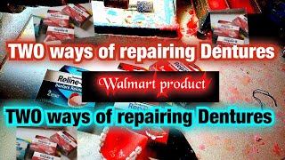 DENTURE Repairs Easy and affordable [upl. by Gilliam]