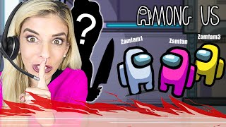 Rebecca Zamolo Plays Among Us With Fans But Its Not Me Zamfam Gaming [upl. by Jeramey]