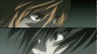 Death Note HD Light and L Tennis Match [upl. by Hannahc174]