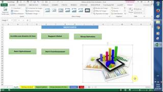 Excel Créer Interface de Navigation entre les feuilles [upl. by Gerkman764]