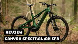 Canyon SpectralON CF8 review  Canyons top trail ripper [upl. by Eirellam]