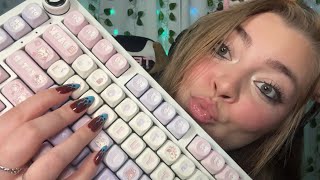 ASMR Creamy Keyboard Typing to help you Sleep 💤😴😍 [upl. by Donnelly]