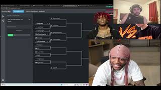 YOURRAGE  Ksi Vs Ricegum Aux Battle reaction CHAT IS BIAS AGAIN [upl. by Ninerb]