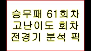 축구토토 승무패 61회차 완벽 분석 스포츠토토 배트맨 프로토 축구분석 축구픽 [upl. by Jeraldine312]