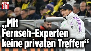 Tuchel sauer auf TVExperten BayernTrainer sagt Gin Tonic mit Lothar Matthäus ab [upl. by Atinaujnas275]