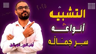 شرح التشبيه وأنواعه وسر جماله  تأسيس بلاغة  أولى ثانوي [upl. by Sekofski15]