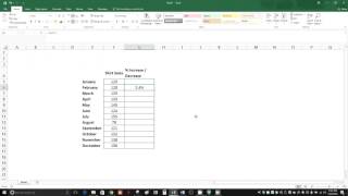 How to Calculate Percent Increase and Decrease in Excel [upl. by Aikenat]