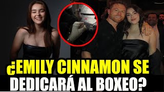 ¿Se dedicará al box Emily Cinnamon hija de Saúl quotCaneloquot Álvarez sube foto desde un ring😱 [upl. by Paviour]