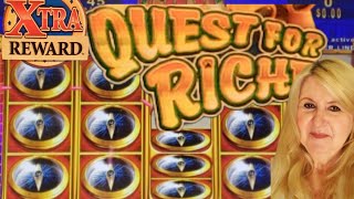 YOWZA 300 FREE GAMES💥QUEST FOR RICHES Slot Machine 2023🎰Xtra Reward💰slotskonami casino gambling [upl. by Butta]