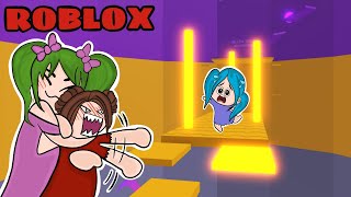 OBLIGO A MI HERMANA PEQUEÑA A JUGAR TOWER OF HELL CON RETOS ROBLOX karola20 [upl. by Esilec]