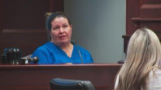 Nurse who met Jennifer Rosenbaum testifies at Rosenbaum trial [upl. by Arodoeht]