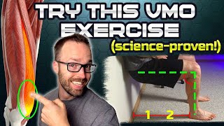 VMO Activation amp Strengthening  The Specific ScienceProven Wall Sit You Can Do At Home [upl. by Byler]