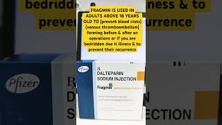 FRAGMIN 5K25k DALTEPARIN SODIUM INJECTION [upl. by Elephus]