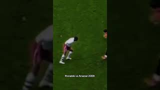 Ronaldo vs Arsenal 2008 ronaldo cr7 football footballskills manchesterunited arsenal 2008 [upl. by Fauch]