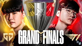 THE BEST LCK FINALS EVER  T1 VS GENG  LCK SPRING 2024  CAEDREL [upl. by Ahsitan]