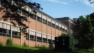 Exploring an Abandoned High School Part 22  Ridgeway Crystal Beach High School [upl. by Putnem]