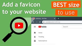 Favicon Tutorial How to add a favicon  What is a favicon [upl. by Noicnecsa332]