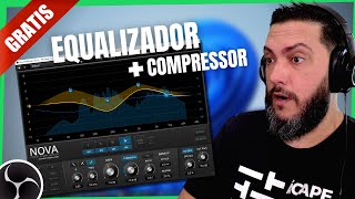 PLUGIN GRATIS PARA MASTERIZAÇÃO DE LIVE  Equalizador Paramétrico  Compressor Multibanda TDR Nova [upl. by Dorine621]