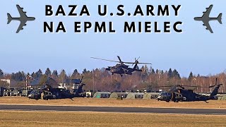 Baza wojskowa US Army na lotnisku EPML Mielec [upl. by Danziger]