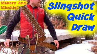 Slingshot Quick Draw Like PfShooter  4 Journey to Beat the Guinness world record with a slingshot [upl. by Ydieh]