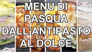 Menù di Pasqua dallantipasto alla pastiera napoletana  FoodVlogger [upl. by Ramon]