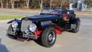 1929 Mercedes Gazelle SSK Roadster For Sale40L V6AutoHand Built By Steve Sessions [upl. by Einor]