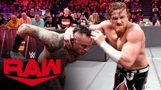 Aleister Black vs Buddy Murphy Raw Jan 13 2020 [upl. by Tra]