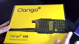 Unboxing Handy Talky Clarigo 328 UHF Indonesia [upl. by Demmahum]