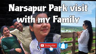 Narsapur Park visit with my Family ramyapadya viralvideo narsapur vlog [upl. by Alburg]