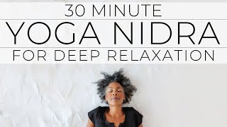 Yoga Nidra for Deep Relaxation [upl. by Neerac138]