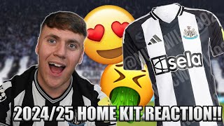 NEWCASTLE 20242025 HOME KIT REACTION [upl. by Ainej]