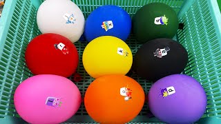 Alphablocks  Relaxing 1000 000 Orbeez With Balloons Colorful Satisfying Video ASMR [upl. by Py931]