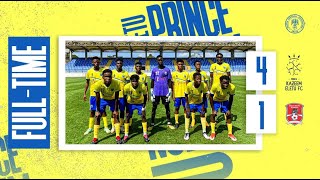 PRINCE KAZEEM ELETU FOOTBALL CLUB VS CLIQUE SPORTS FOOTBALL ACADEMY [upl. by Drofniw]