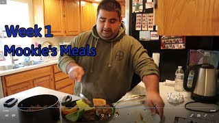 WeightLoss Journey  Mookies Meals  WEEK 1 [upl. by Elfont]