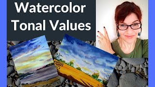 Tonal Values in Watercolor Painting [upl. by Eikcuhc]