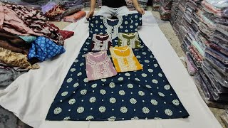 Chickpet Bangalore Wholesale Nighties 105Rs OnlyBangalore CottonReyon NightiesShopping [upl. by Etan]